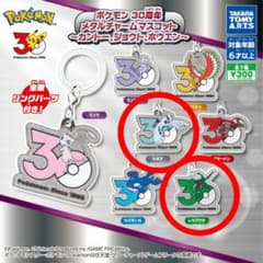 ⚡ レックウザ & ルギア ⚡ ポケモン 30周年 メタルチャームマスコット