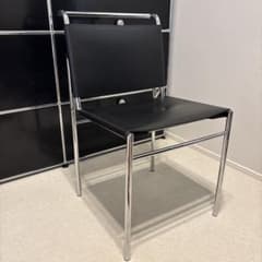 本革 レザー チェア ブラック×シルバー Eileen Gray 大塚家具 本革 レザー チェア ブラック×シルバー Eileen Gray 大塚家具 - メルカリ