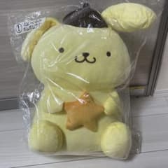 ポムポムプリンぬいぐるみ　サンリオ1番くじのサムネイル