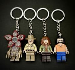 ストレンジャーシングス ミニフィグ キーホルダー 4個セット - メルカリ