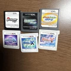 ニンテンドーDS 3DS ポケモン ソフト 6本セットのサムネイル