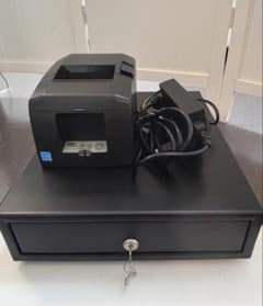 美品□スター精密 サーマルプリンター＆ドロアー□TSP650II エアレジ