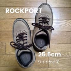 ROCKPORT スエードシューズ 25.5cm ワイドサイズ
