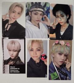 ℳ*♡様 スキズ Stray Kids フィリックス トレカ 6枚セットのサムネイル