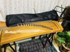 【美品】古筝（Gu Zheng） 21弦 スタンド・譜面台・ケース付き 美品⭐︎古筝（Gu Zheng） 21弦 スタンド譜面台ケース付き - メルカリ