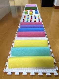 センサリーマット＊6枚セット＊感触あそび＊室内あそび＊ハンドメイド
