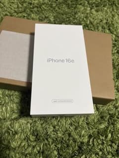 appleiPhone 16e 128GBブラック認定整備済品　【未開封新品