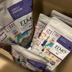 ELMO ドライフード 2kg×1袋、 400g ×4袋 成猫用 - メルカリ