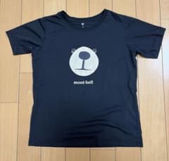 mont-bell 半袖Tシャツ ブラック Sサイズのサムネイル