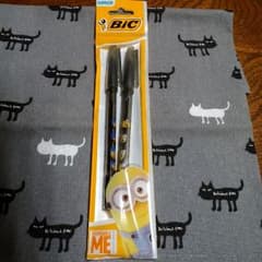 Ｂｉｃ ミニオン　　ボールペン　【２本入り】　ブラック　0.7㎜のサムネイル