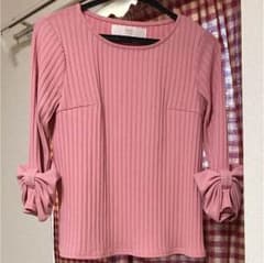 トッコクローゼット♡リボンカットソー♡ピンクのサムネイル