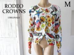 USED【RODEO CROWNS】M - カーディガン 綿 ロデオクラウンズのサムネイル