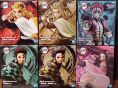 鬼滅の刃 フィギュア6点セットのサムネイル