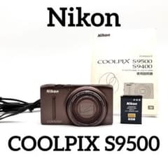 Nikon COOLPIX S9500 ブラウン Wi-Fi対応 - メルカリ