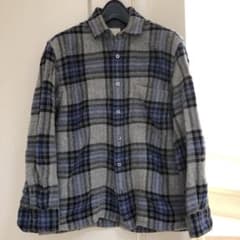 ドゥロワーwoolチェックシャツのサムネイル