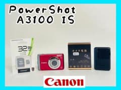 美品】Canon PowerShot A3100 IS ☆新品32GB/SD付 - メルカリ