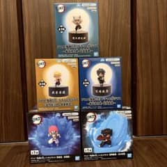 鬼滅の刃 プチっと灯りマス・フィギュアライト 猗窩座/冨岡義勇/伊之助/我妻善逸