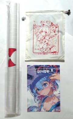 コミケ　いもむすめ。 荻pote　ブルアカ 新刊グッズ　タペストリー　C107 コミケ いもむすめ。 荻pote ブルアカ 新刊グッズ タペストリー C107