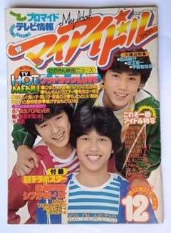 マイアイドル　昭和　雑誌　9冊　付録付き号有り 2026年最新】昭和アイド 付録の人気アイテム - メルカリ