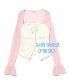 最安値andmary Kiki lace cardigan set tops - メルカリ