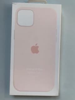 純正iPhone 14 Plus シリコーンケース　チョークピンク新品のサムネイル