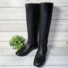 143【美品】CAMPER カンペール ロングブーツ レザー 黒 37 - メルカリ