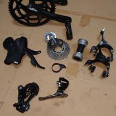 シマノ SORA(3500)  ほぼフルセット(チェーン、ペダルなし)のサムネイル