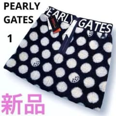 新品】パーリーゲイツ 中綿リングチェックスカート BIGドット柄 1