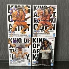 ワンピース KING OF ARTISTシリーズ 4体セットのサムネイル