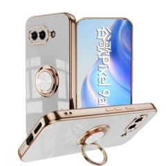 pixel 9a ケース ピクセル 9a カバー リング付き 耐衝撃 上質 白のサムネイル