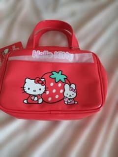 Hello Kitty いちご柄 ミニバッグのサムネイル