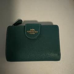 COACH 二つ折り財布 グリーンのサムネイル