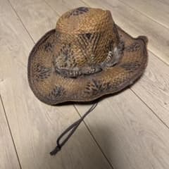 ゴア　羽付き　中折れ　ウェスタンハット　ペーパー100% フリーサイズ