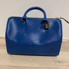 ルイヴィトン ハンドバッグ エピ　ブルーのサムネイル