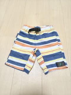 JUNK STORE ボーダー ハーフパンツ 95cmのサムネイル