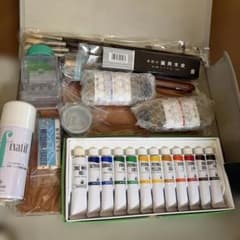 KUSAKABE 油絵セット 初心者用 画材一式のサムネイル