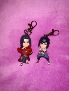 NARUTO ナルト キーホルダー イタチ サスケ 2点セット