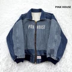 【レディース】PINK HOUSE デニム ボンバージャケット デニムジャケット