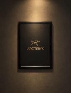 【額付】A4アートポスター ARC'TERYX/ロゴ