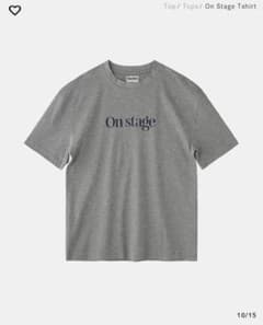 Gajess On Stage Tshirt グレーのサムネイル
