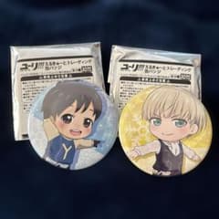 ユーリ!!! on ICE 缶バッジ 勝生勇利 ユーリ・プリセツキー - メルカリ