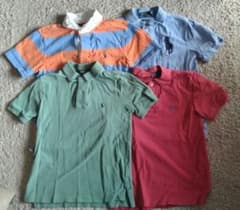 POLO RALPH LAUREN ポロシャツ 130cm　4枚セットのサムネイル