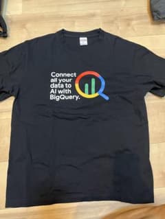 Google BigQuery Tシャツ ブラック Mサイズのサムネイル