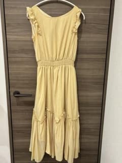 【新品】WILLSELECTIONイエロー ロング ワンピース Sサイズのサムネイル