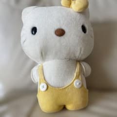 レア　 ハローキティ ぬいぐるみ イエローオーバーオール Babyおんぶキティ レア ハローキティ ぬいぐるみ イエローオーバーオール Babyおんぶ