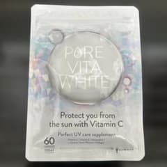 新品　ピュアビタホワイト PORE VITA WHITE サプリメントのサムネイル