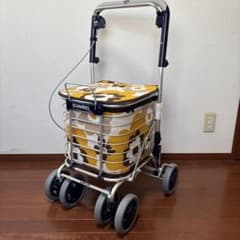 【美品】ユーバ産業株式会社　シルバーカー　ワイヤーカート　 スワレル　専用バッグ 美品】ユーバ産業株式会社 シルバーカー ワイヤーカート スワレル 専用