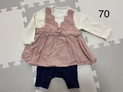 ワンピース風ロンパース70のサムネイル