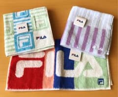 FILA フィラ　ハンドタオル3枚①新品未使用のサムネイル