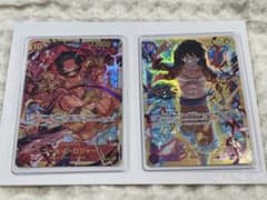 【新たなる皇帝】ワンピース シークレット ２枚セット　美品のサムネイル